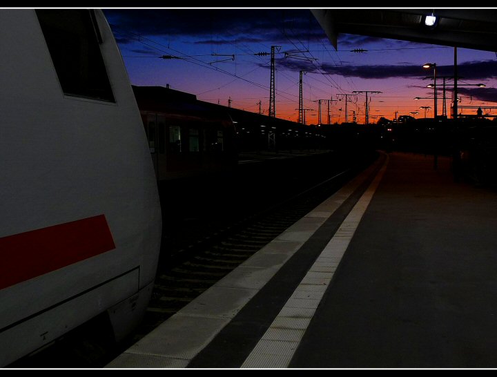 Essen Hauptbahnhof, morgens um 7